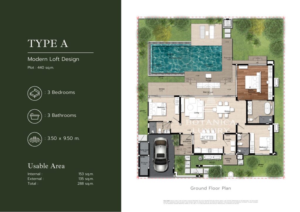 Botanica Modern Loft II - Cherngtalay - Phuket  