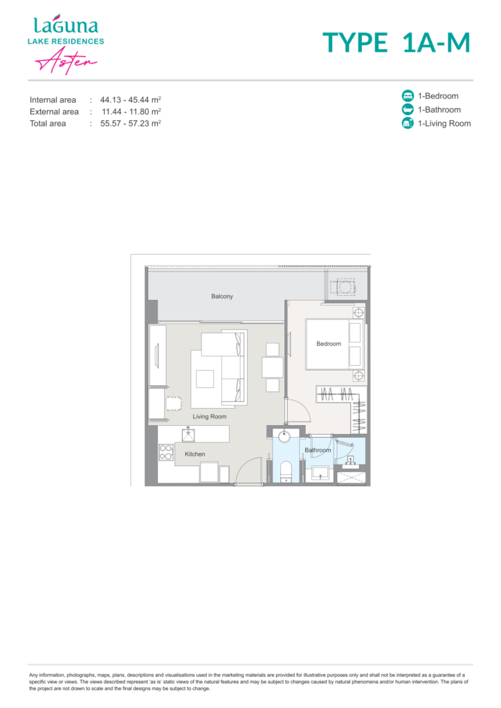 Laguna Lake Residences Aster - Cherngtalay - Phuket  