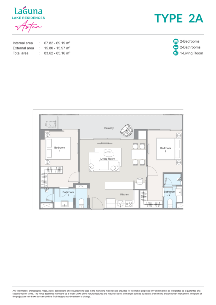 Laguna Lake Residences Aster - Cherngtalay - Phuket  