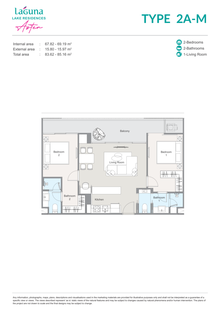 Laguna Lake Residences Aster - Cherngtalay - Phuket  